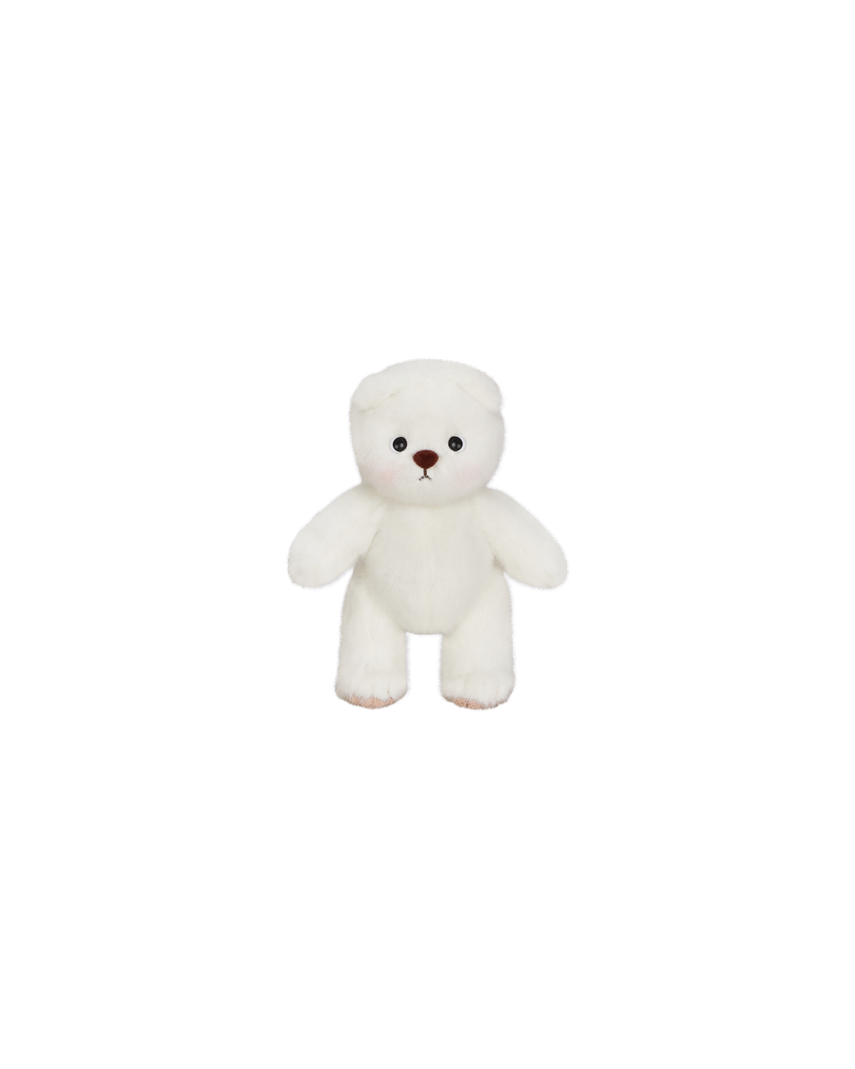 White Short Hair Mini Bears