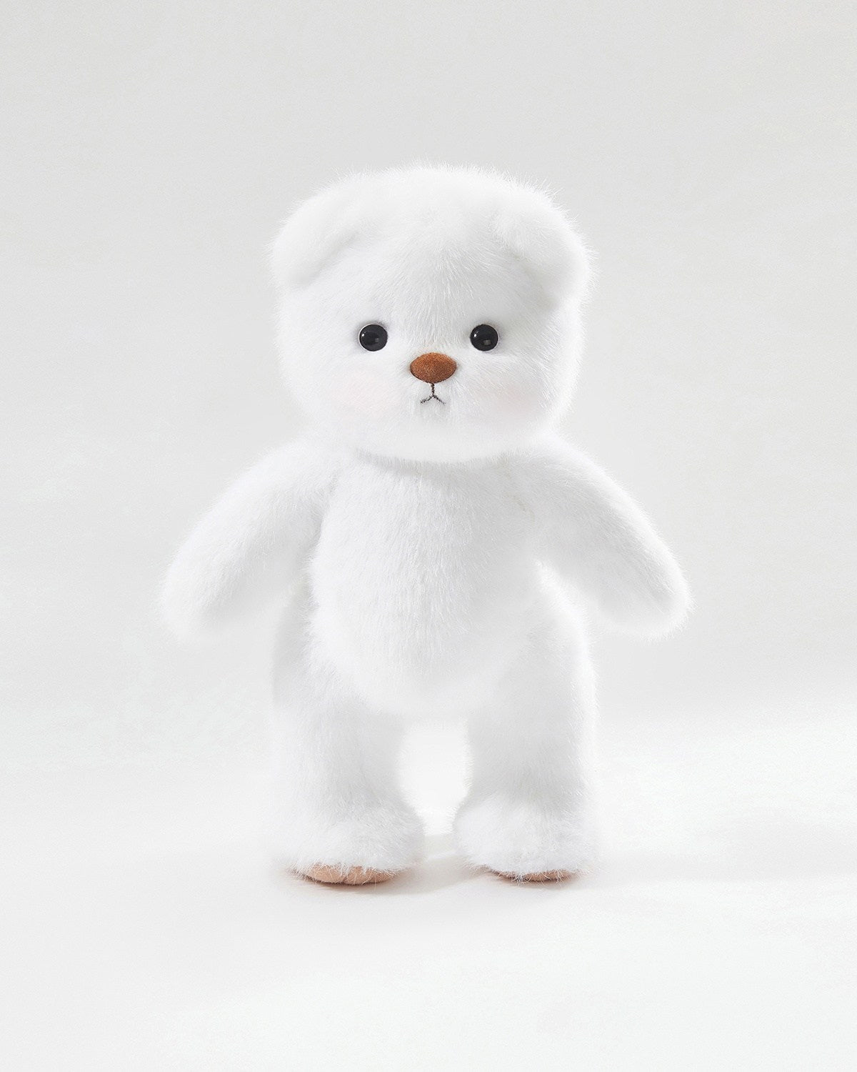 White Long Hair Bear