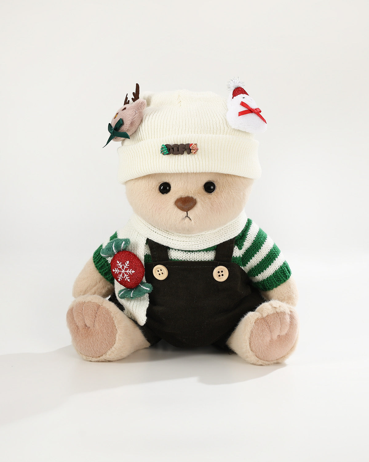 Sett ta' 5 Salopetti Teddy Bear u Każwali Abjad - 12-il Pulzier