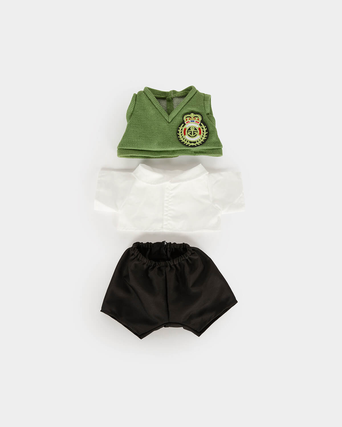 Green Vest Uniform Set -12 Inches