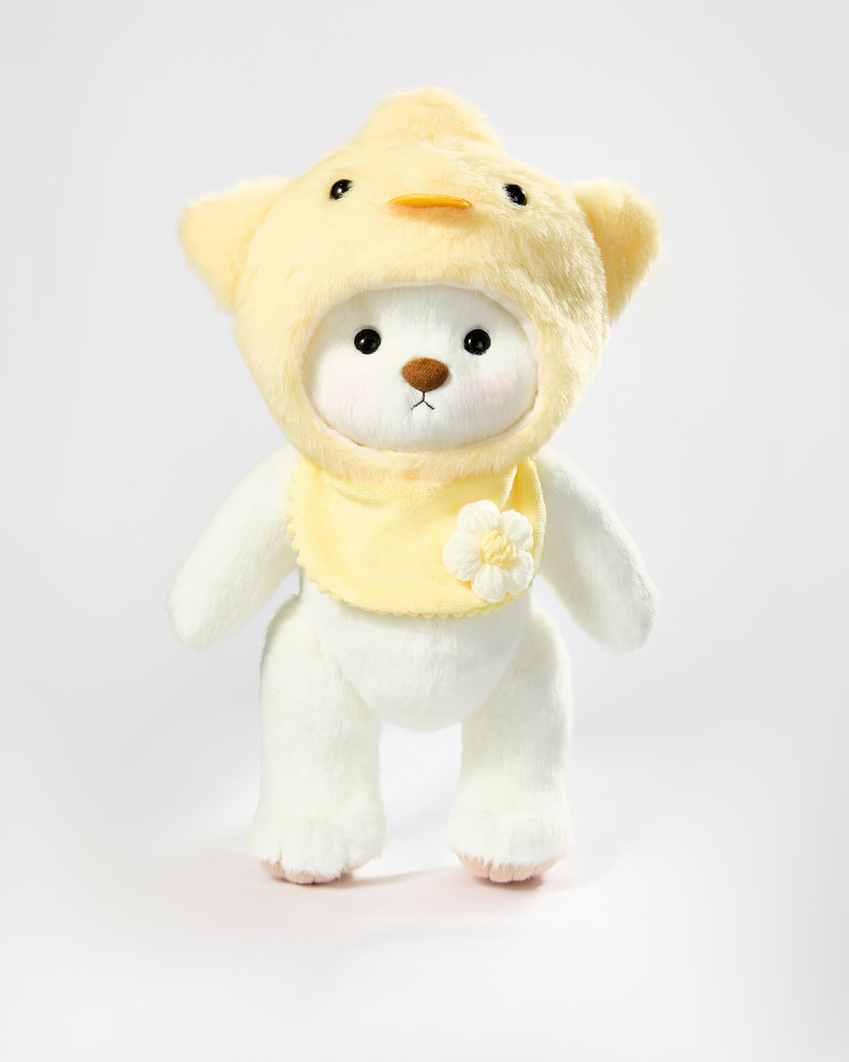 Teddy Bear & Yellow Duckling Set - 12 Inches