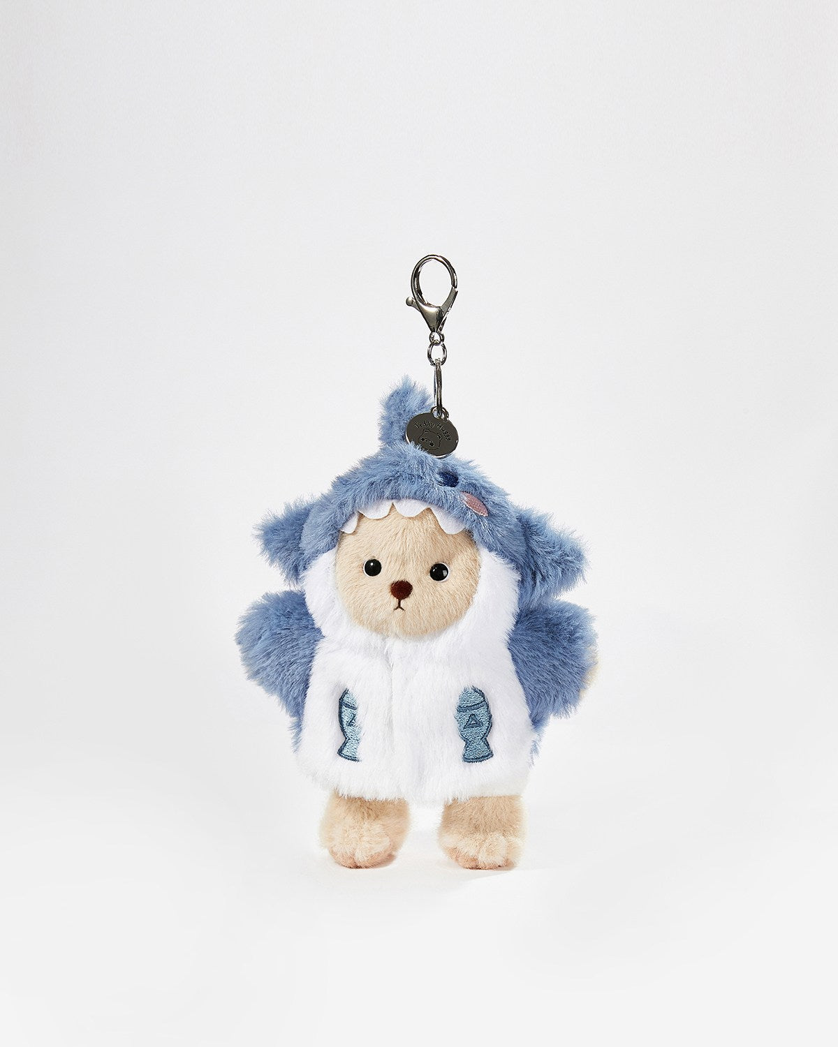 Teddy Bear & Blue Shark Set - 6 Inches
