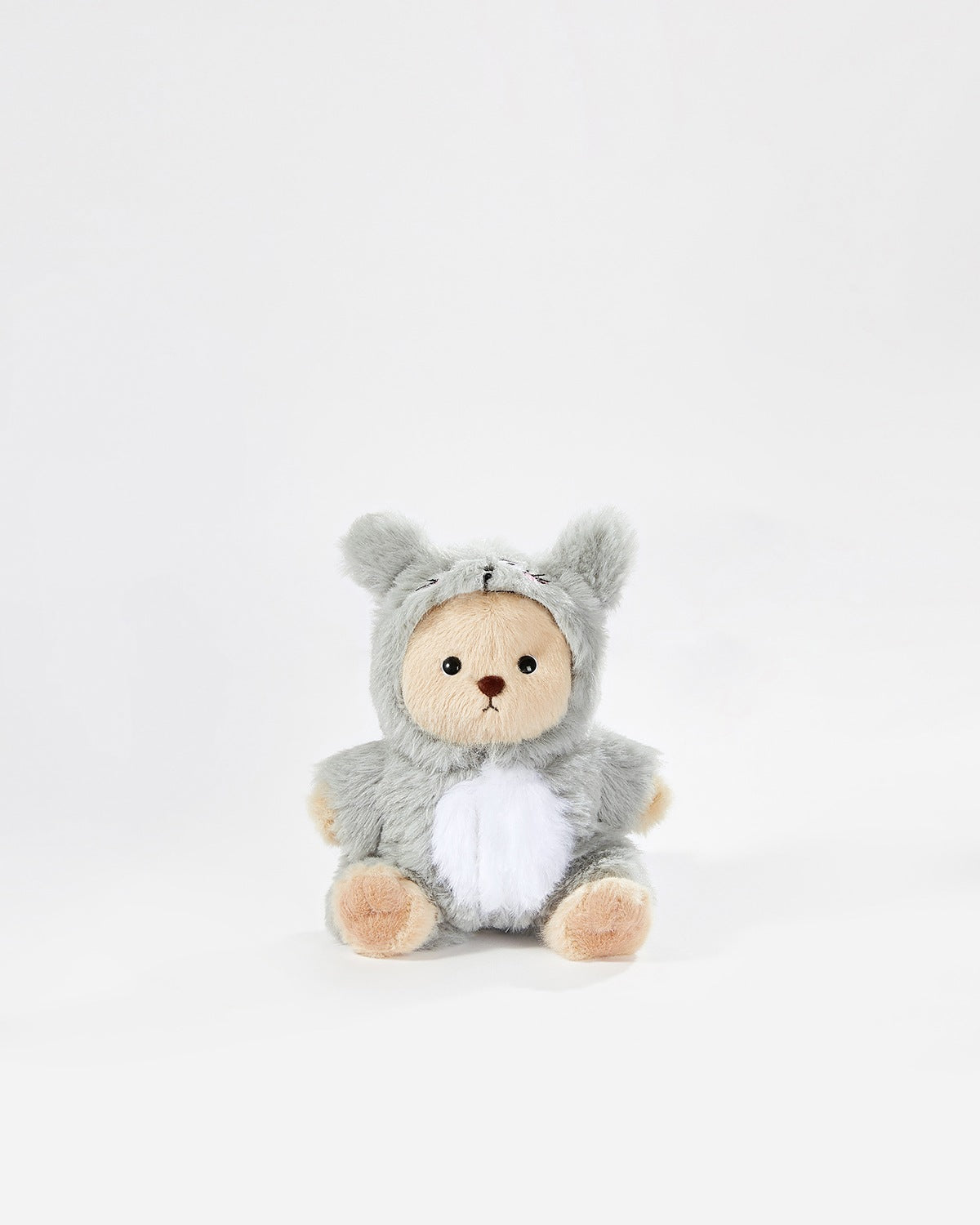 Teddy Bear & Gray Totoro Jumpsuit - 6 Inches