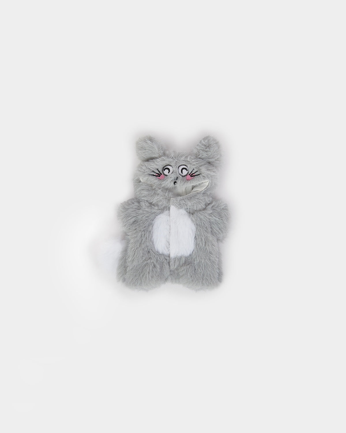 Gray Totoro Jumpsuit - 6 Inches