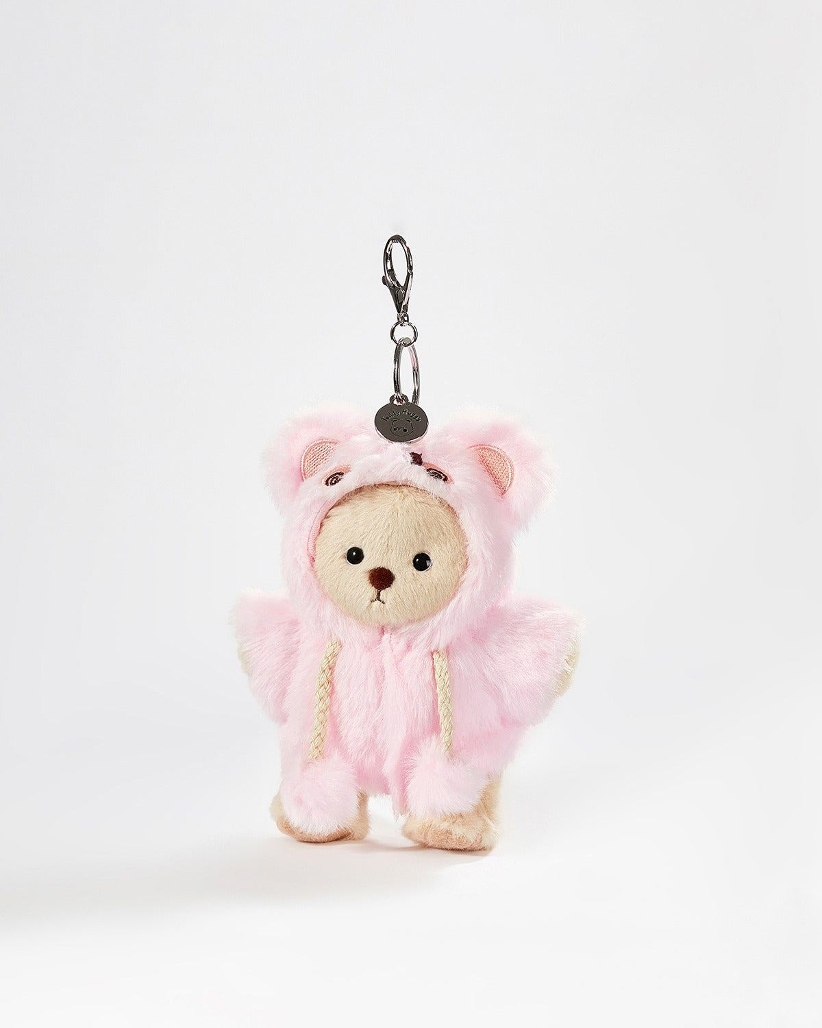 Teddy Bear & Fluffy Pink Rabbit Jumpsuit - 6 Inches