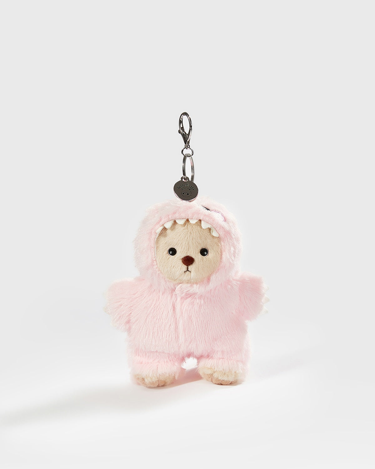 Teddy Bear & Pink Dinosaur Jumpsuit - 6 Inches