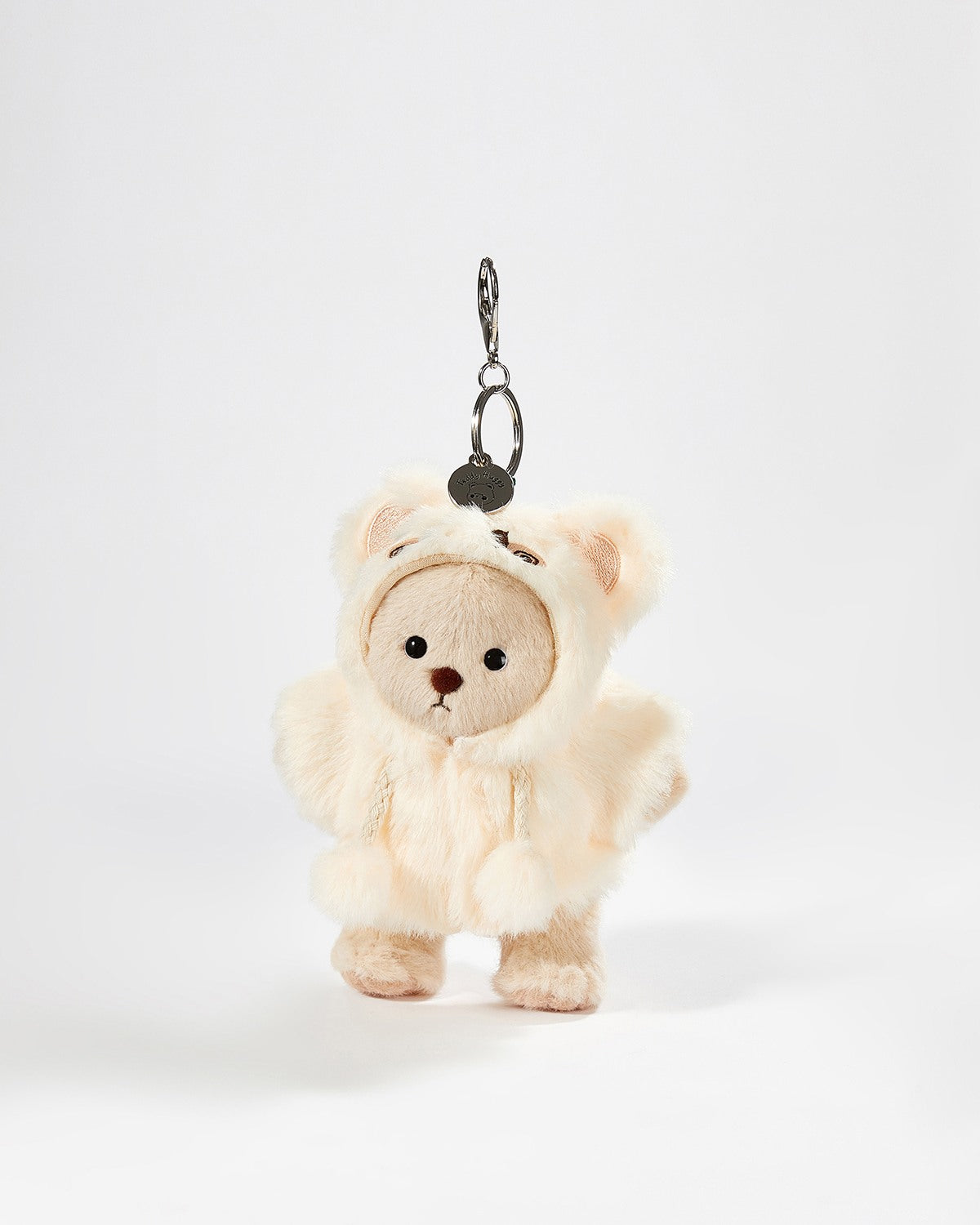 Teddy Bear & Fluffy Yellow Rabbit Jumpsuit - 6 Inches