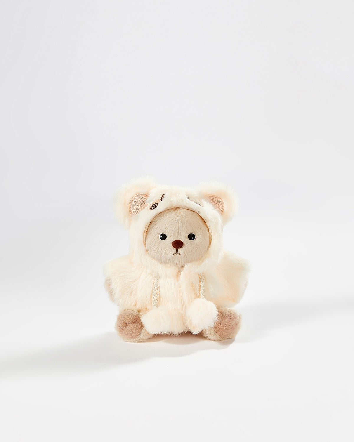 Teddy Bear & Fluffy Yellow Rabbit Jumpsuit - 6 Inches