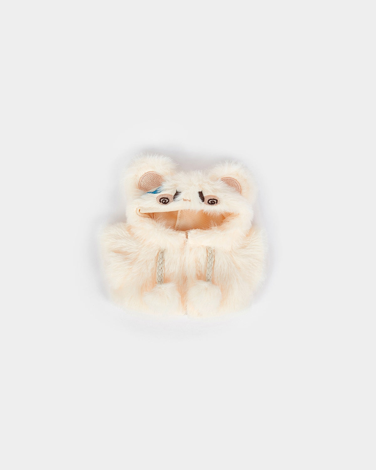 Fluffy Yellow Rabbit Jumpsuit - 6 Inches