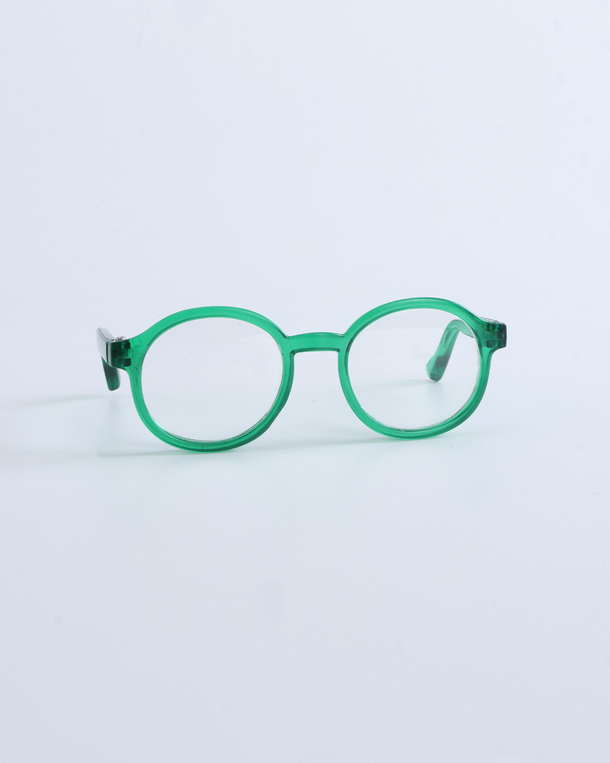 Green Vintage Glasses - 12 Inches