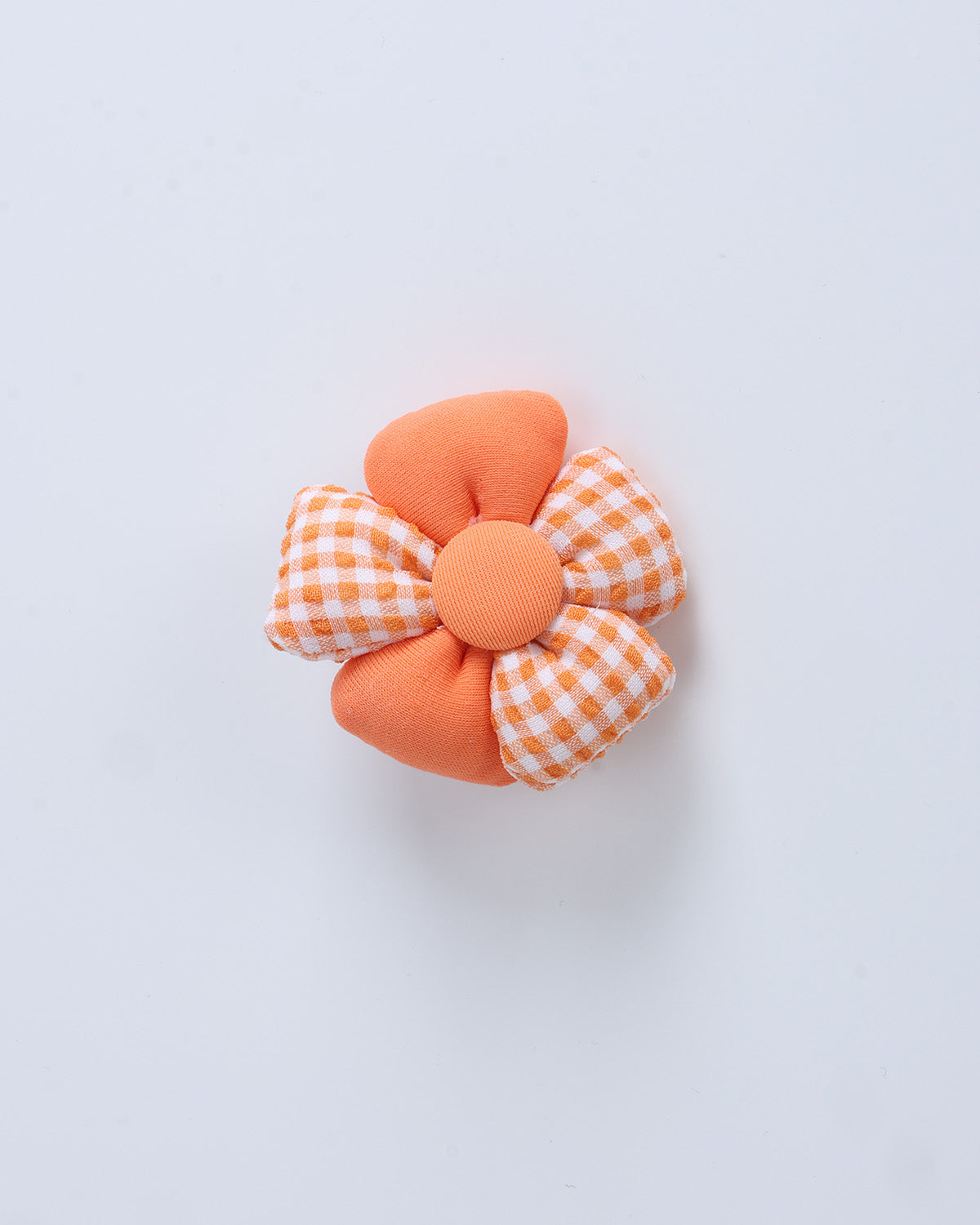 Orange Flower Hair Clip - 12 Inches