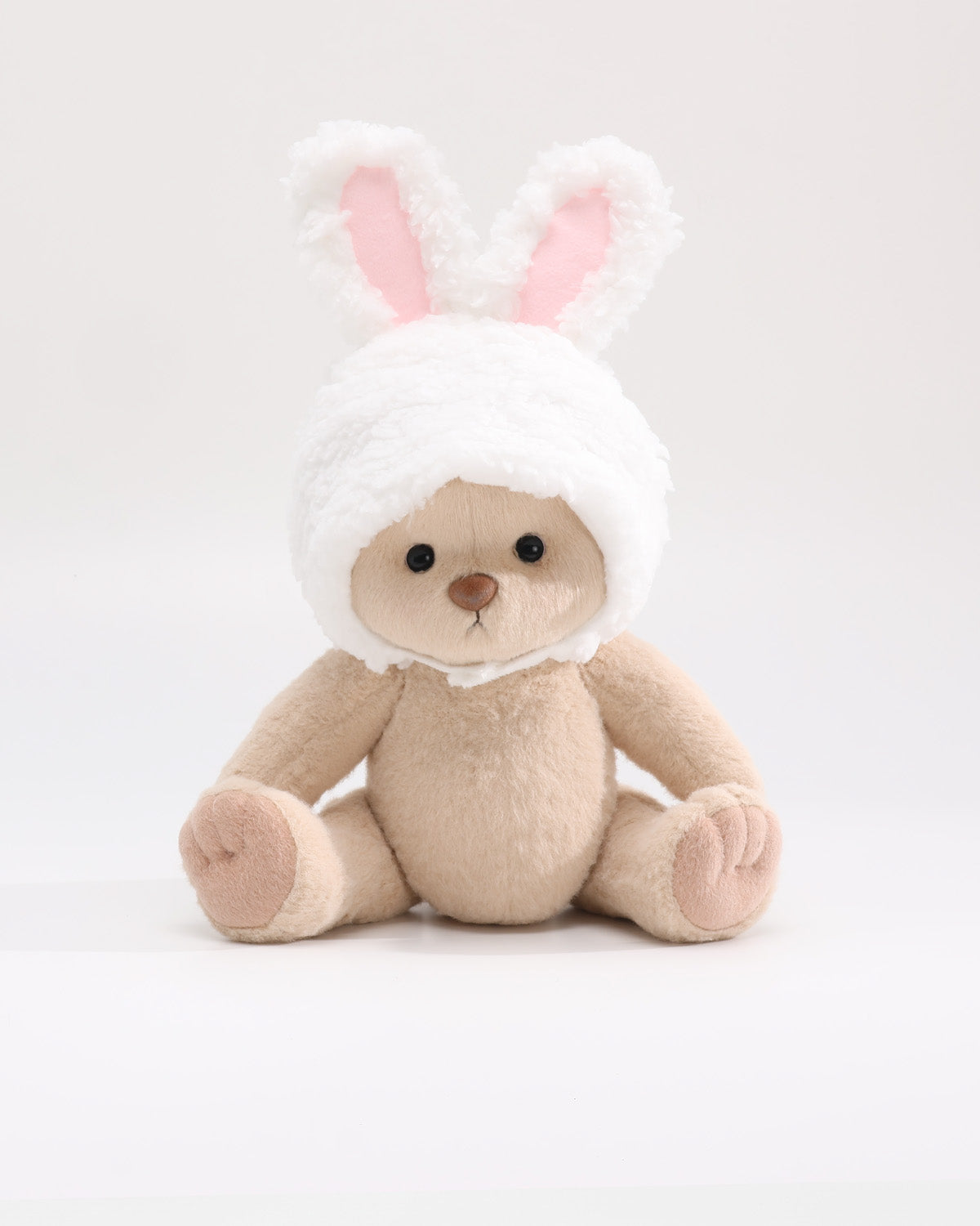 Cream Bunny Hat - 12 Inches
