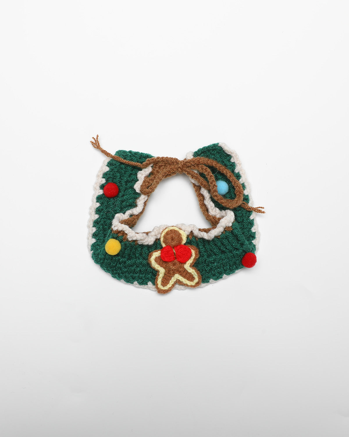 Christmas Gingerbread Man Neck Warmer - 12 Inches