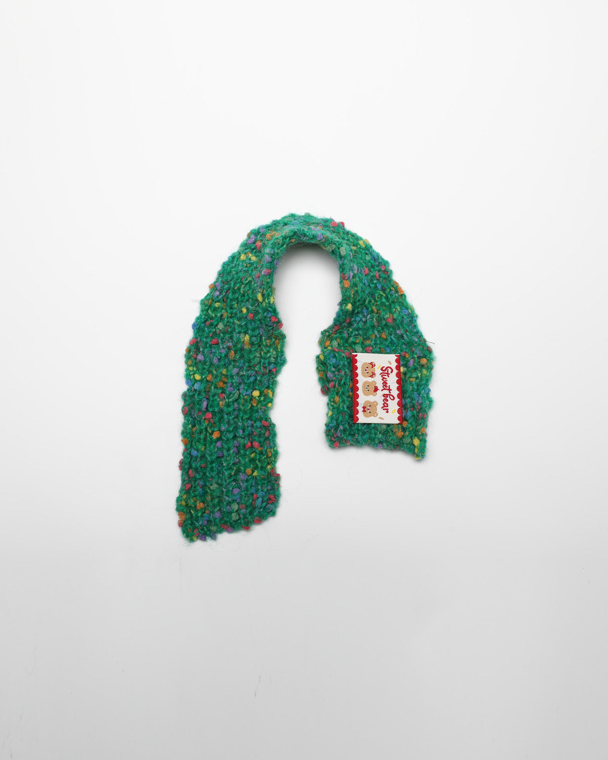 Christmas Green Scarf - 12 Inches