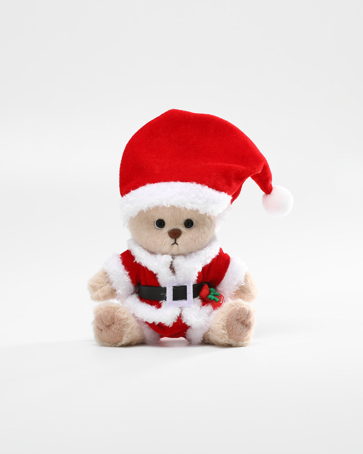 Teddy Bear & Christmas Classic Santa Claus Set - 6 Inches
