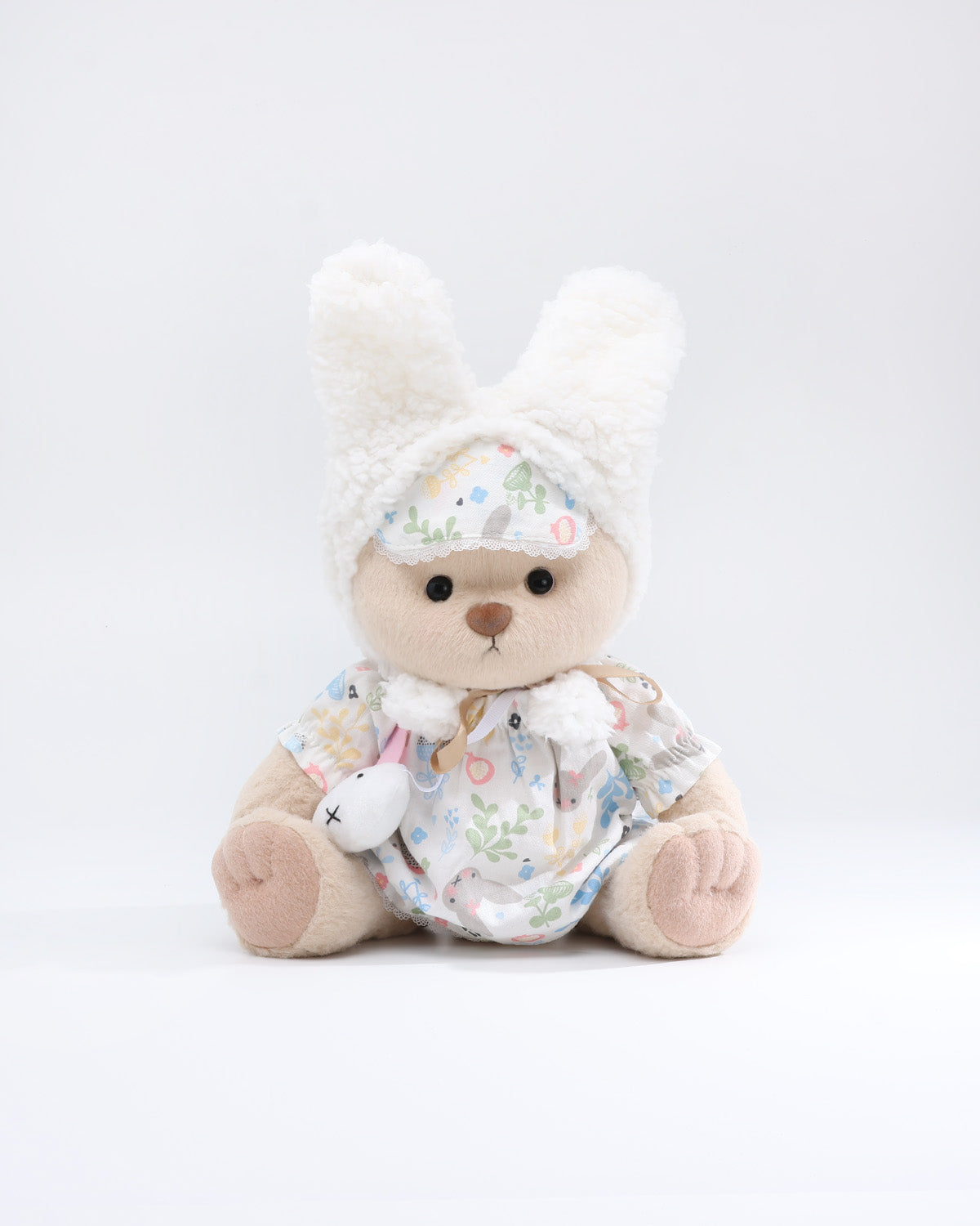 (Easter New In) Teddy Bear & Dreamy Bunny Dress Set - 12 Inches