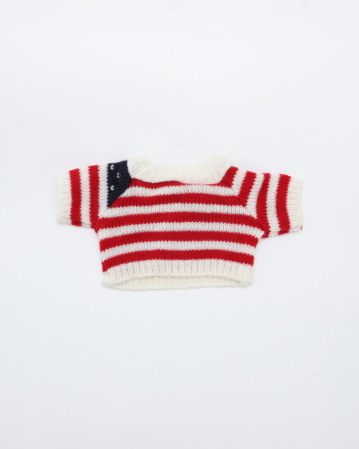 Red Striped Flag Sweater - 12 Inches