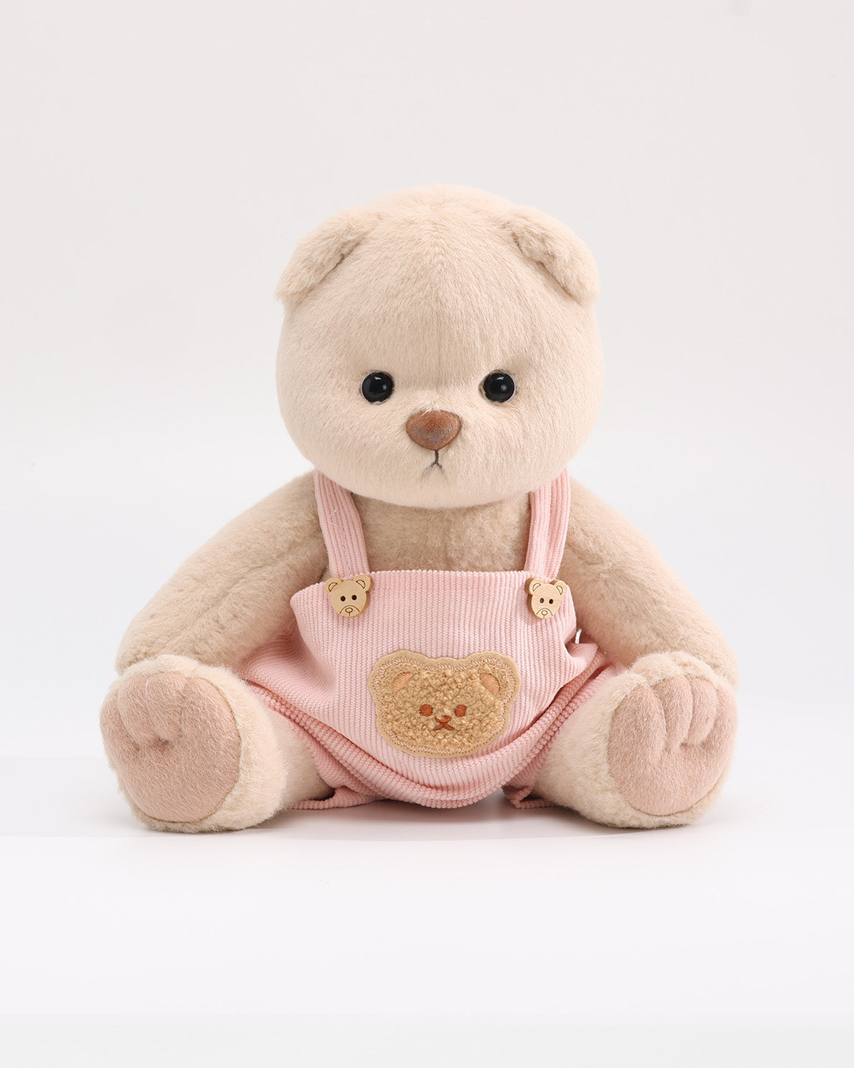 Teddy Bear & Pink Bear Overalls - 12 Inches