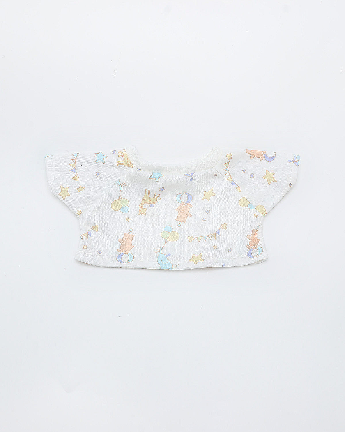 White Dreamy Elephant T-Shirt - 12 Inches