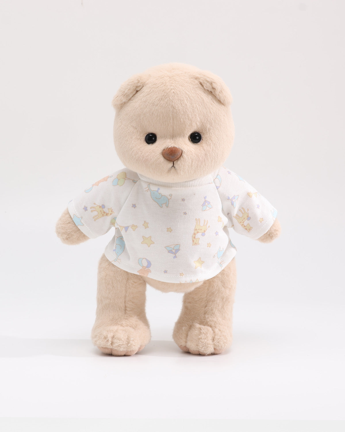 Teddy Bear & White Dreamy Elephant T-Shirt - 12 Inches