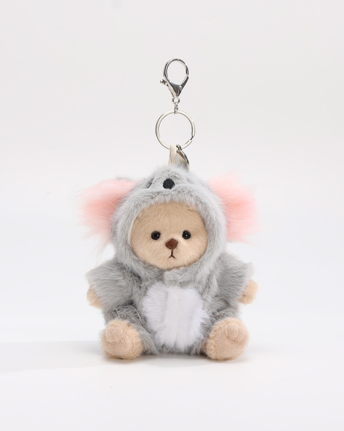 (Mother's Day New In) Teddy Bear & Gray Koala Jumpsuit - 6 Inches