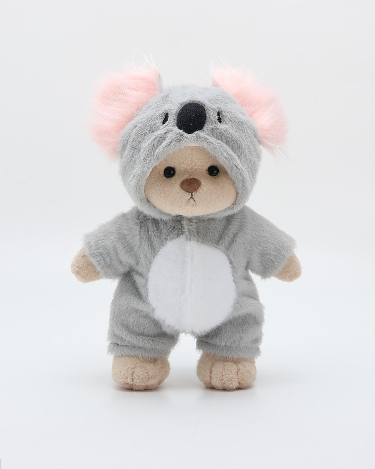 (Mother's Day New In) Teddy Bear & Gray Koala Jumpsuit - 12 Inches