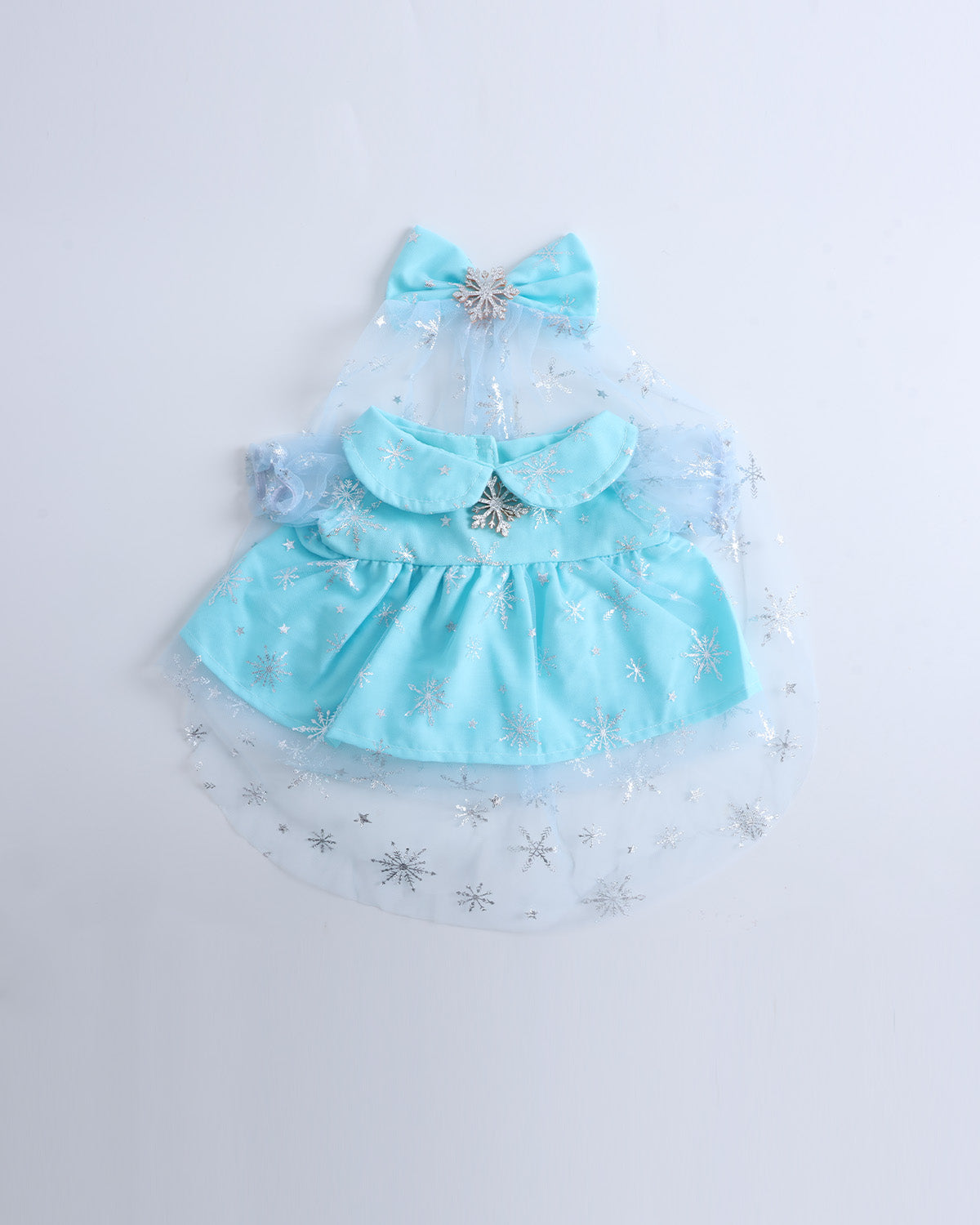 Elsa Princess Dress Set of 2 - 12 Inches