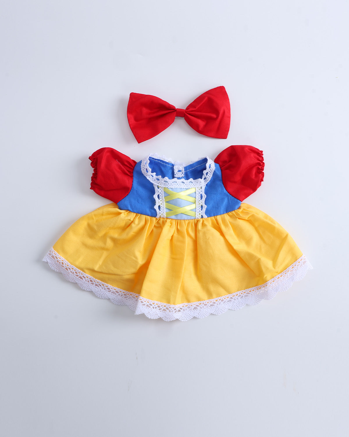 Snow White Dress Set of 2 - 12 Inches