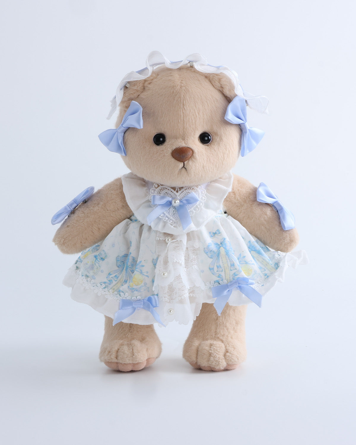 Teddy Bear & The Little Mermaid Dress Set of 6 - 12 Inches