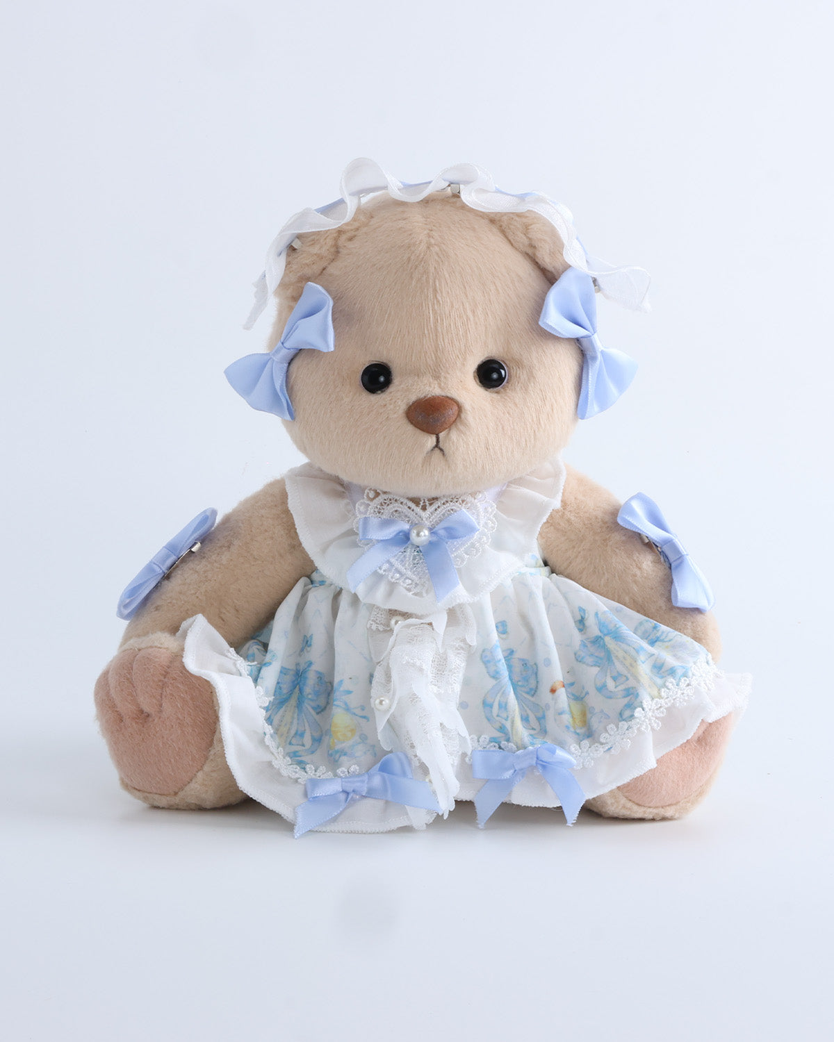 Teddy Bear & The Little Mermaid Dress Set of 6 - 12 Inches