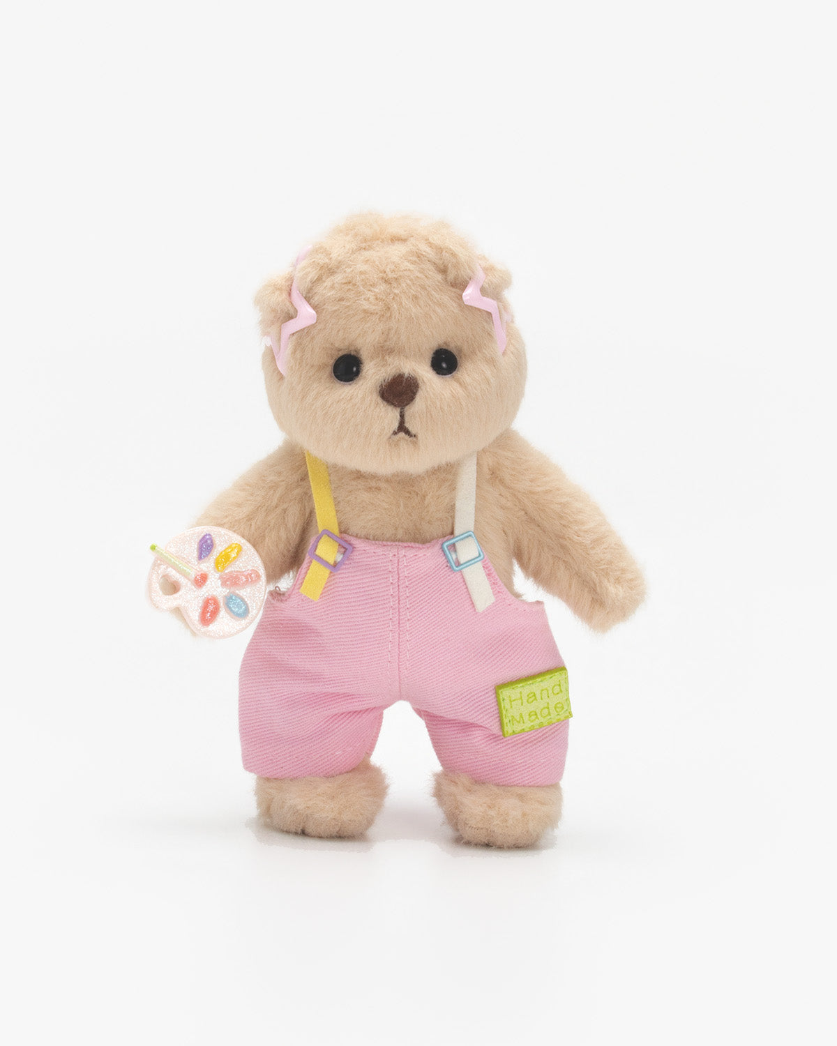 Teddy Bear & Pink Painter  Set of 4 - 6 Inches