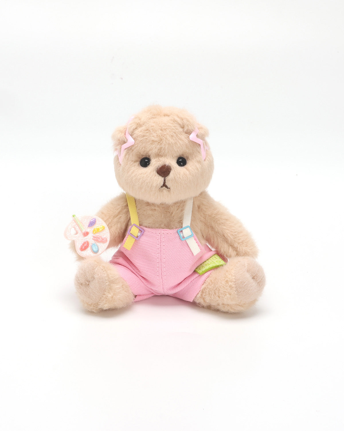 Teddy Bear & Pink Painter  Set of 4 - 6 Inches
