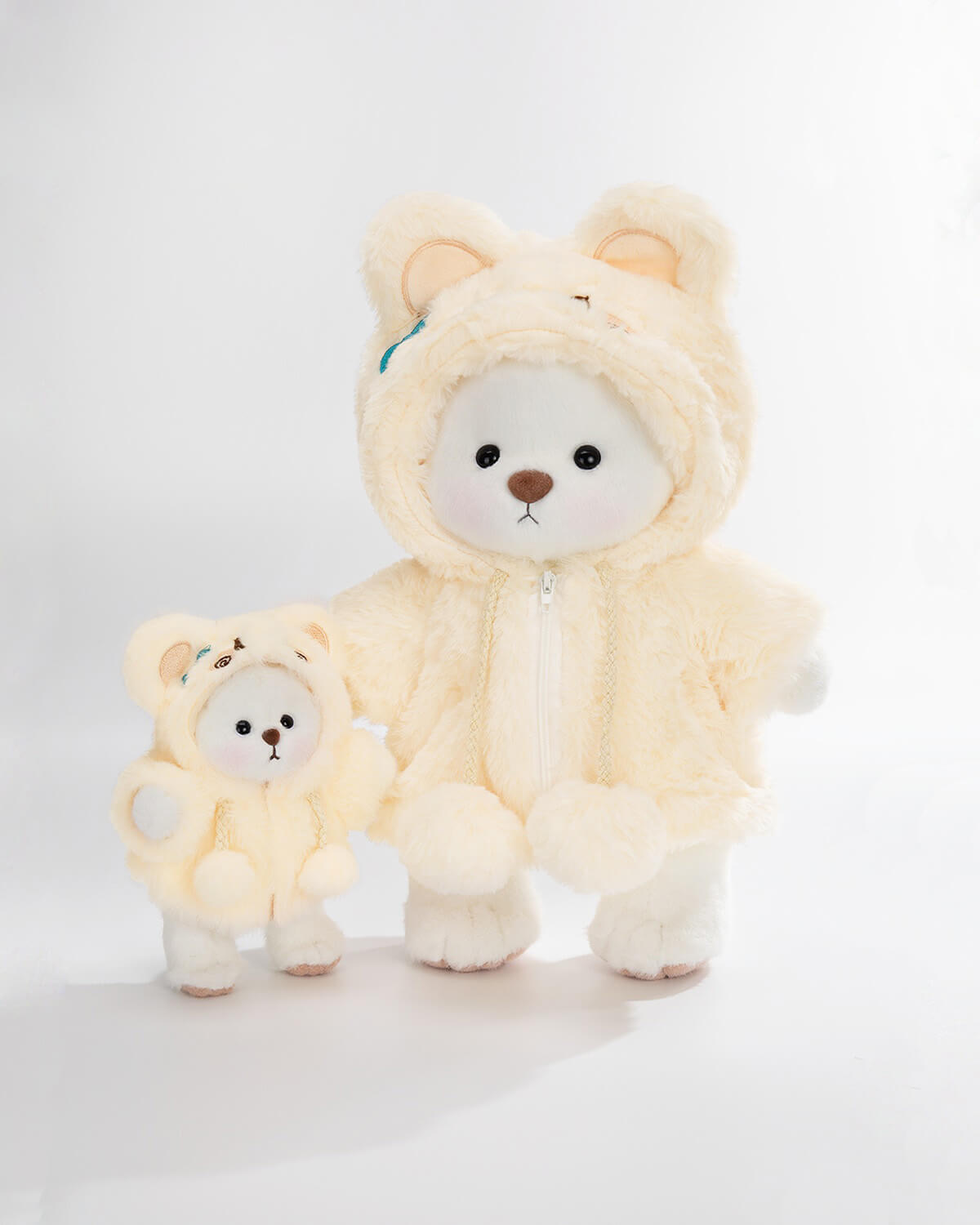 Yellow Plush Rabbit Family Matching Set