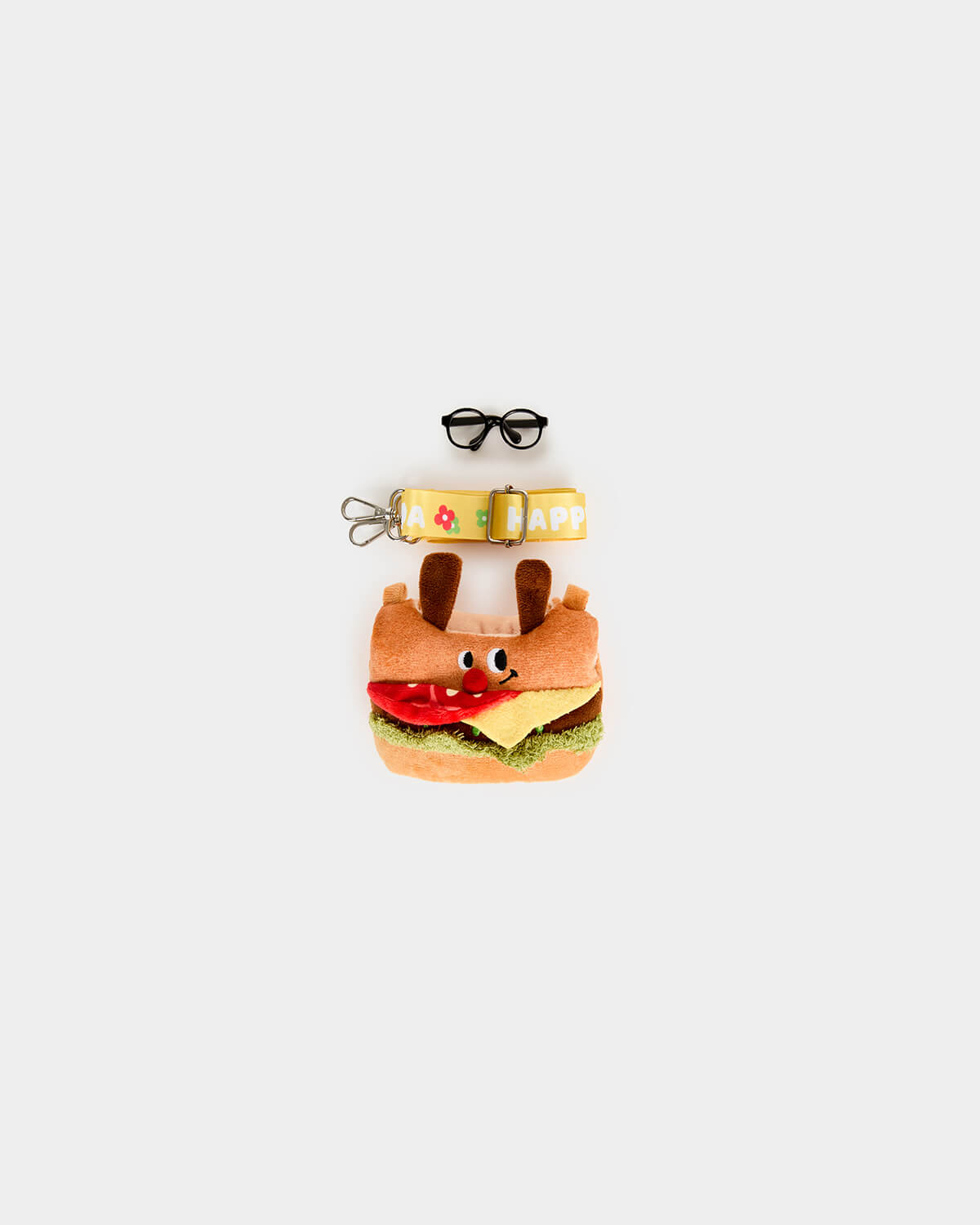 Hamburger Bag With Strap - 6 Inches