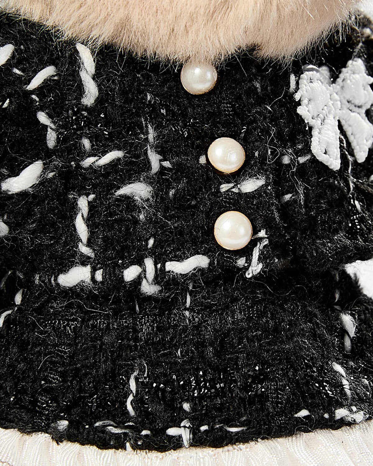 black teddy dress Teddy Bear & Black Elegant Dress Set of 2