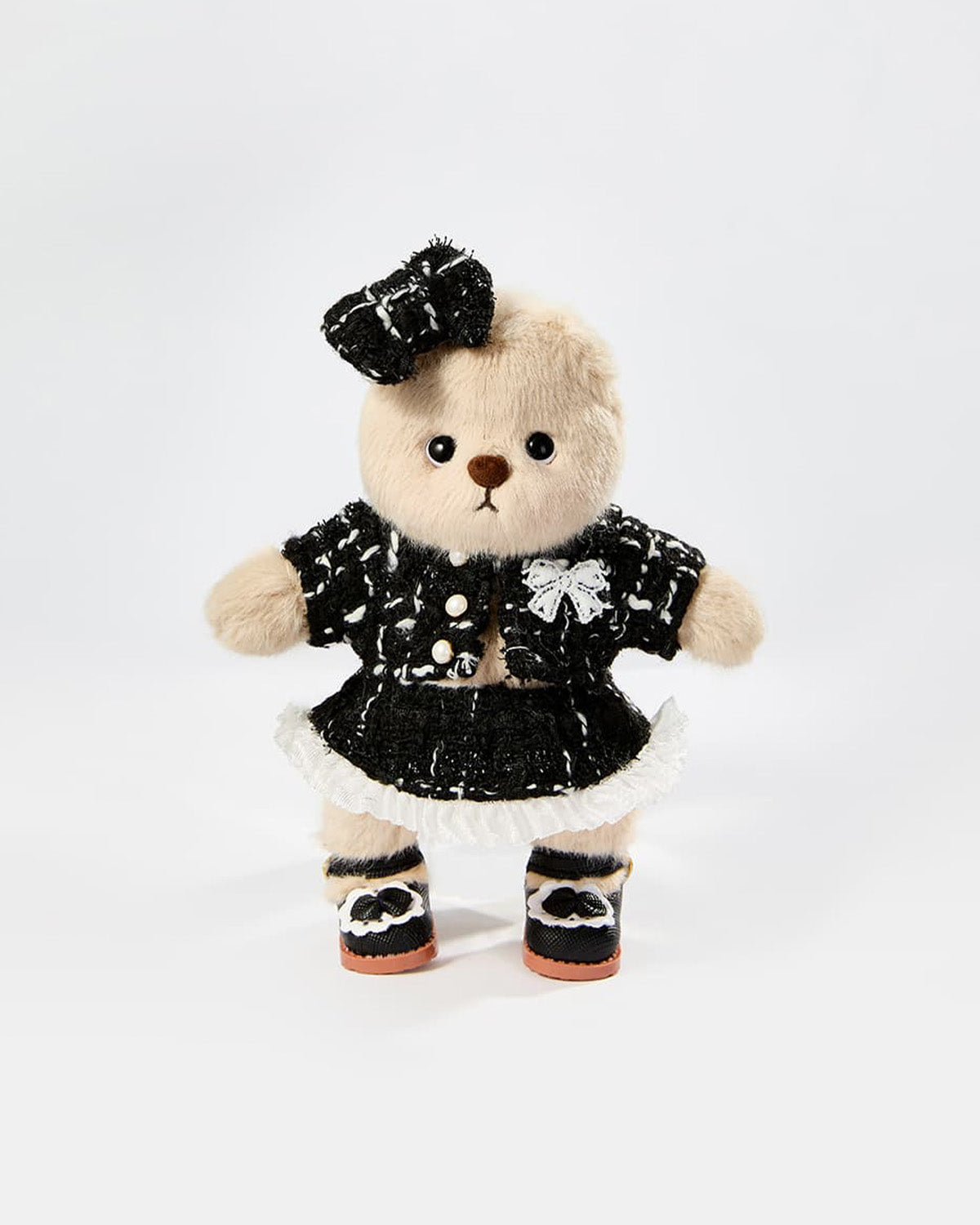 black teddy dress Teddy Bear & Black Elegant Dress Set of 2