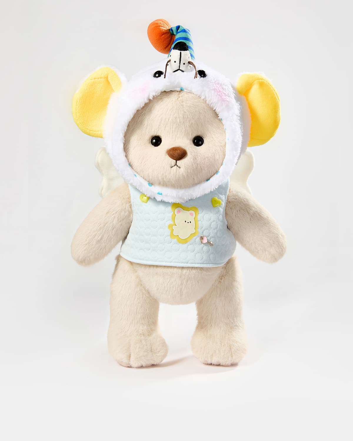 Teddy Bear & Angel Big-eared Rat Set - 12 Inches