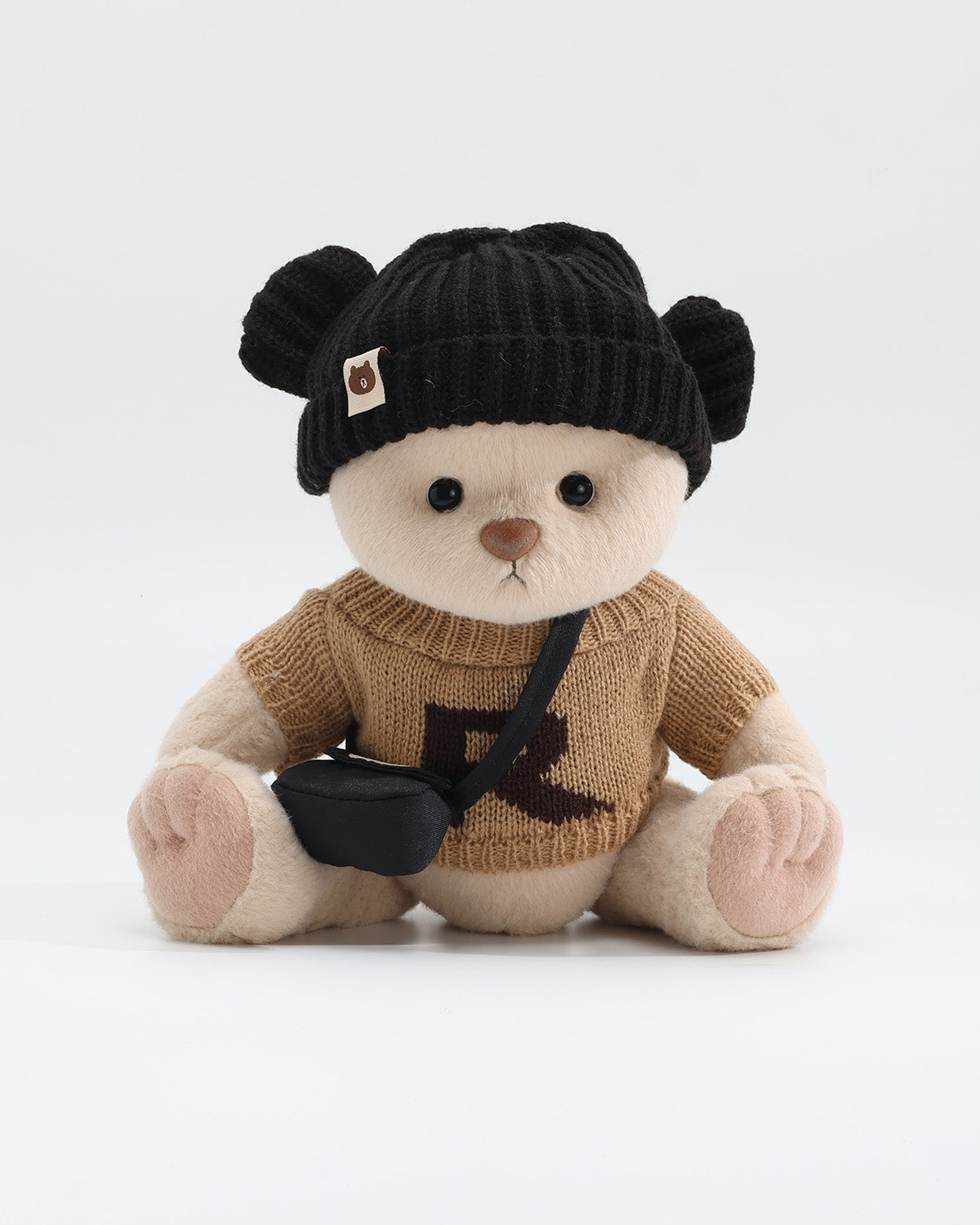 Teddy Bear & Brown Yellow Letter R Sweater Set of 3 - 12 Inches