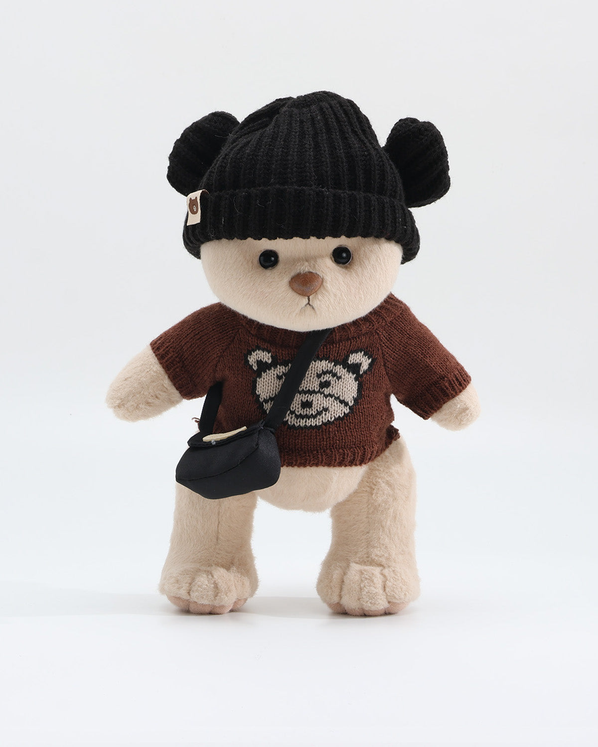 Teddy Bear & Dark Brown Bear Sweater Set of 3 - 12 Inches