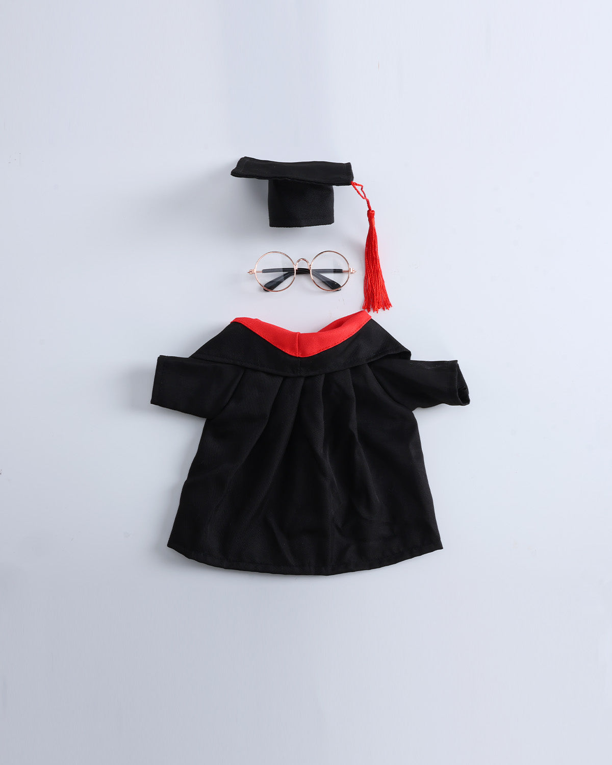 Black Scholar Graduation Outfit Set of 3 - 12 Inches
