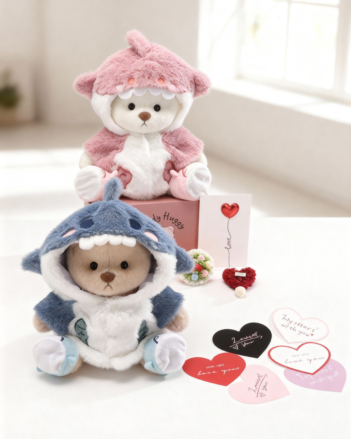 Sweetheart Shark Gift Box - 12 Inches