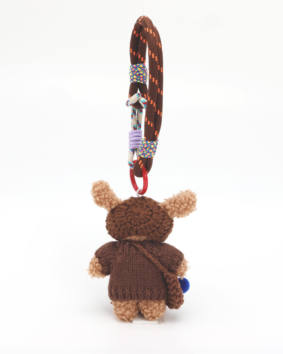 Mini Bear Knitted Keychain - 6 Inches