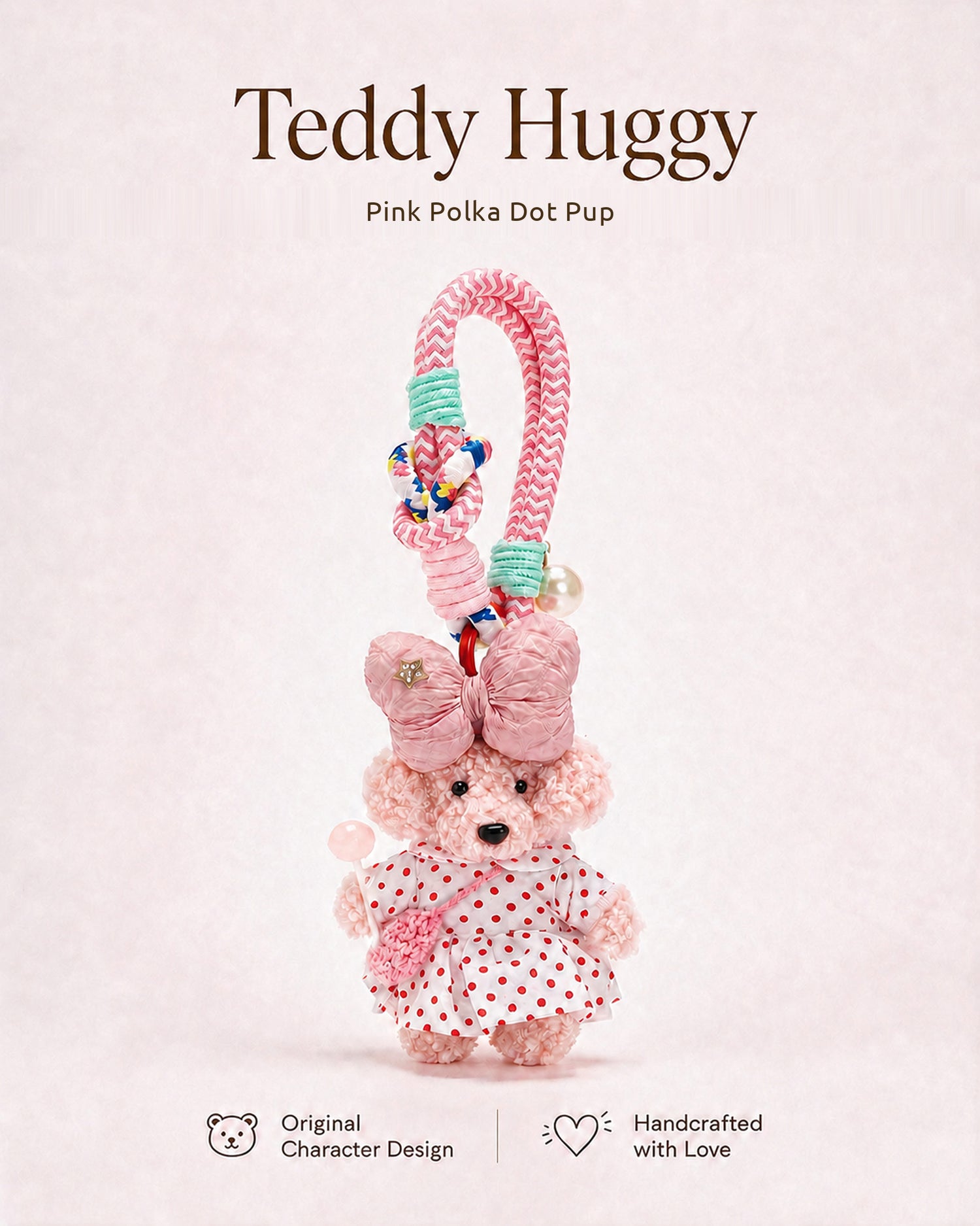 TeddyHuggy®Bowknot Dog Charms Collection