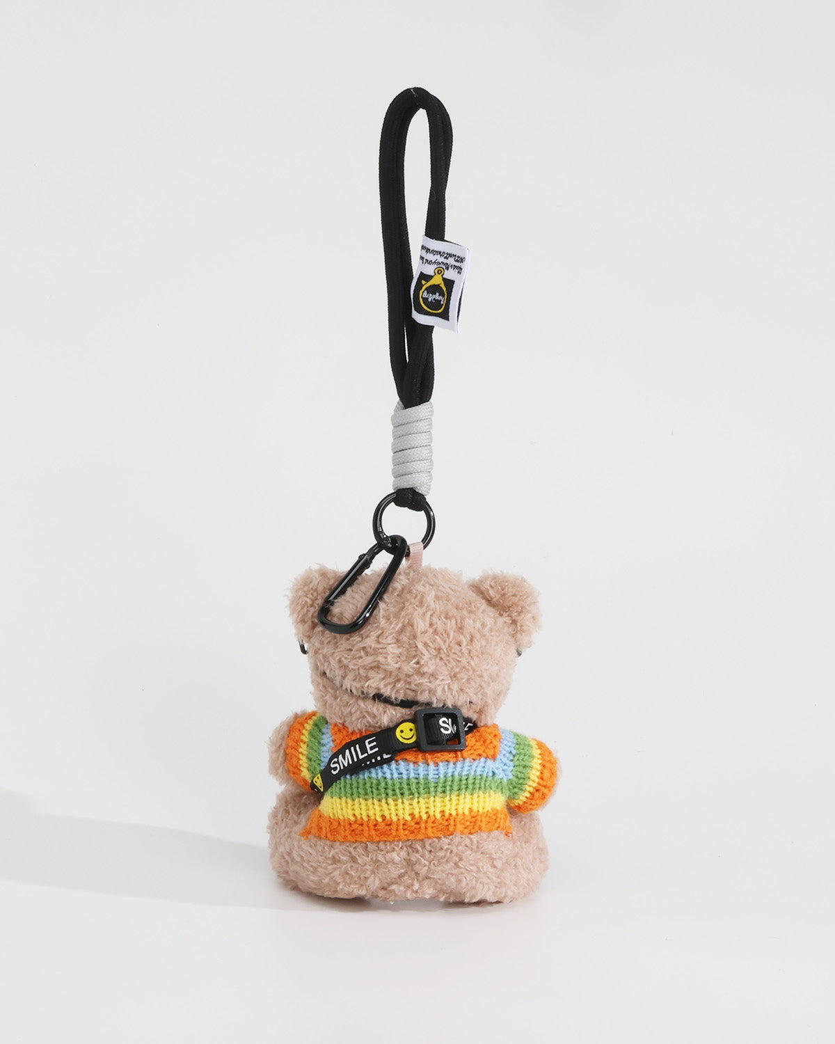 TeddyHuggy®Colorful Sweater Bear Keychain Charm