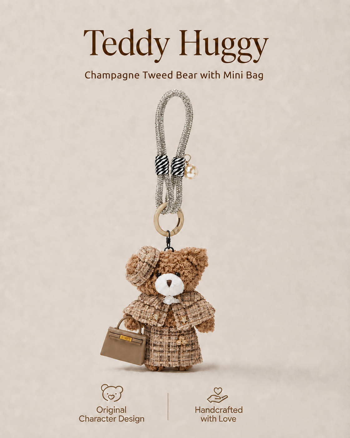 TeddyHuggy®Preppy Style Charms Collection