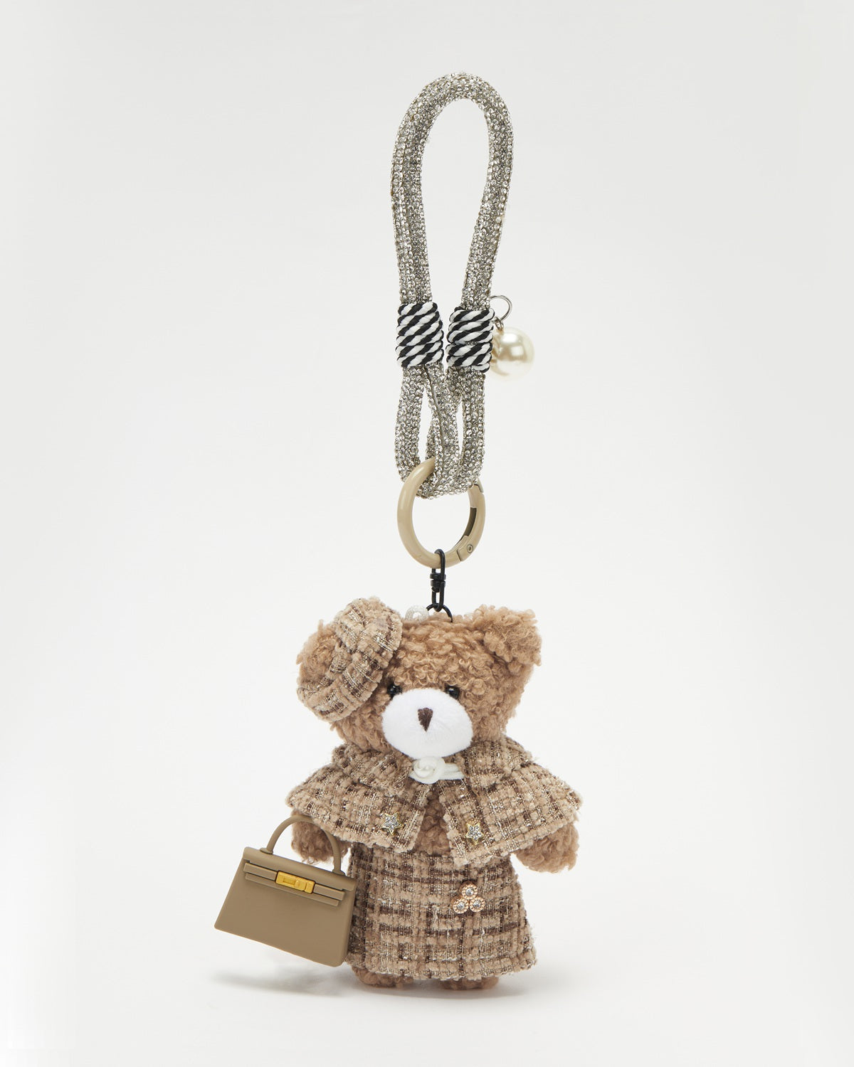 TeddyHuggy®Khaki Bear Dressed-Up Charms Collection
