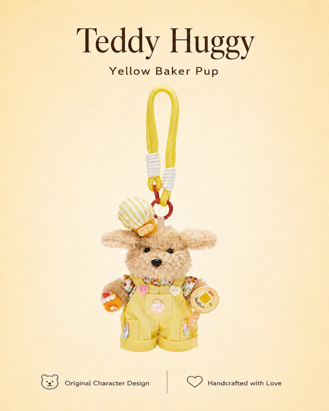 TeddyHuggy®Long Haired Dog Charms Collection