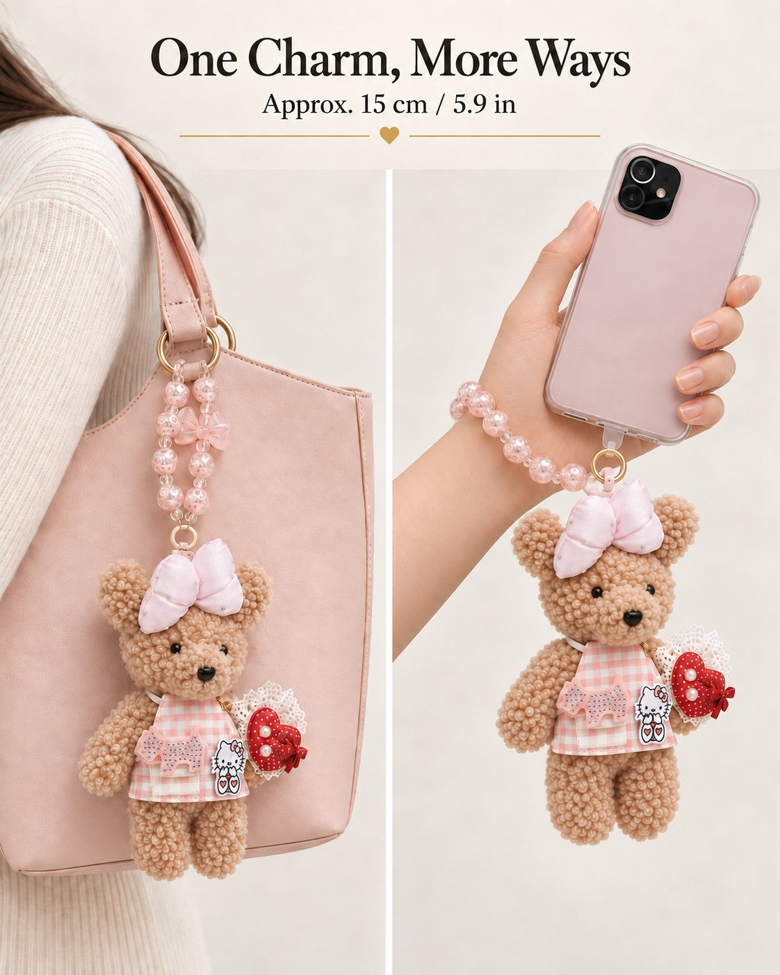 TeddyHuggy® Sweet Apron Charms Collection