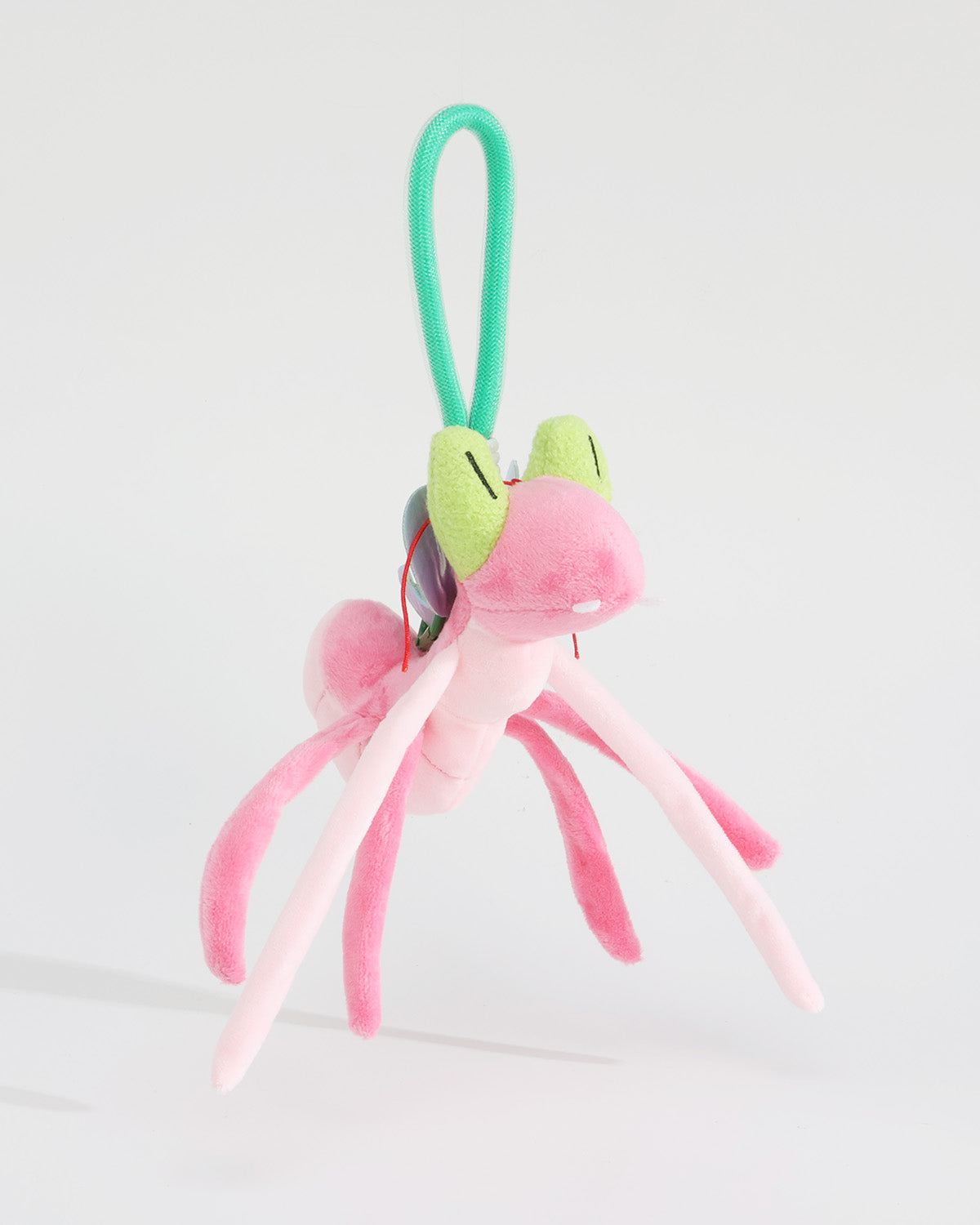 Playful Insect Plush Keychain Charms