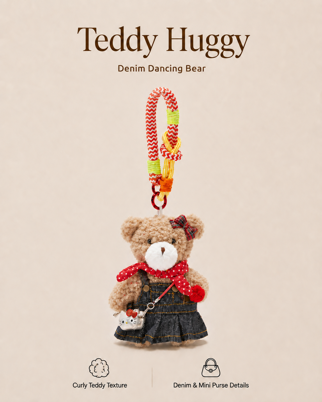TeddyHuggy® Casual Dress Charms Collection